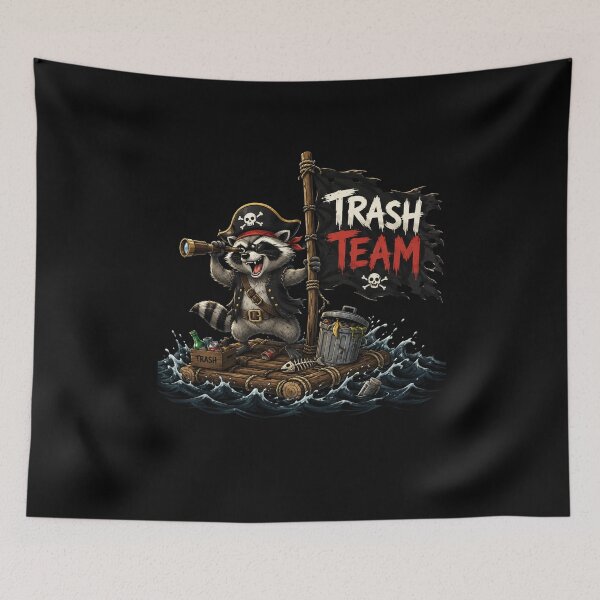 Item preview, Raccoon at Sea  designed and sold by TheEndDesign.