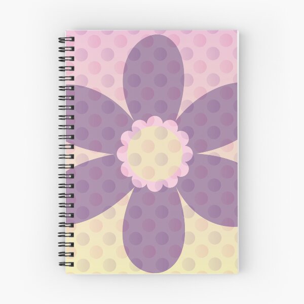 Item preview, Purple Flower With Polka Dots designed and sold by Tanya C  Smith.