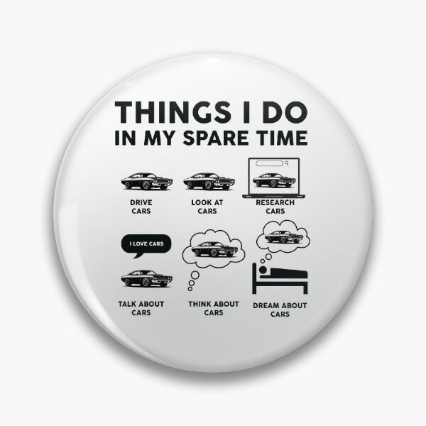 Item preview, Things I Do in My Spare Time Funny Car Guy Car Enthusiast designed and sold by LounisArt.