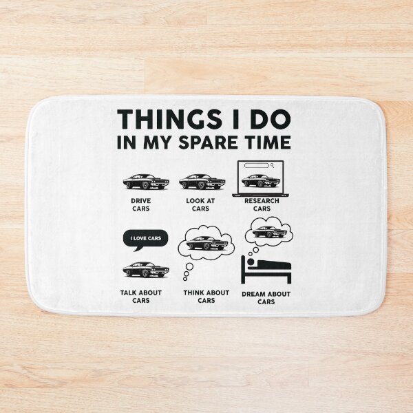 Item preview, Things I Do in My Spare Time Funny Car Guy Car Enthusiast designed and sold by LounisArt.