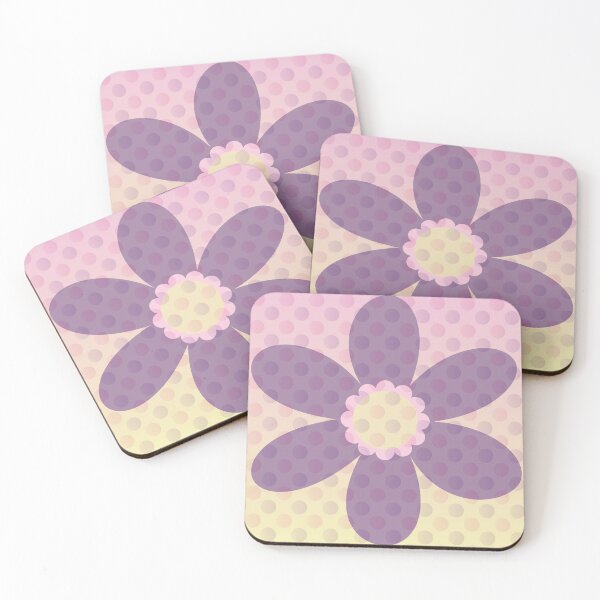 Item preview, Purple Flower With Polka Dots designed and sold by Tanya C  Smith.