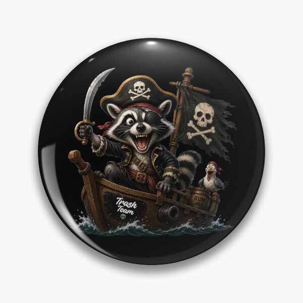 Item preview, Raccoon at Sea  designed and sold by TheEndDesign.