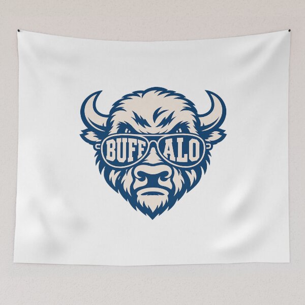 Item preview, Cool Buffalo Sunglasses Graphic designed and sold by SitaJhase.
