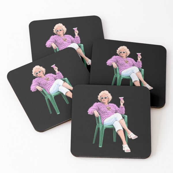 Item preview, Kath And Kim Having A Smoke Retro Jane Turner designed and sold by AubreeWu.