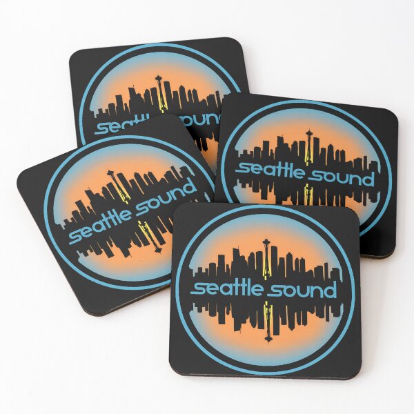 Item preview, Seattle Soundwave Cityscape Graphic designed and sold by JarvisBalistr.