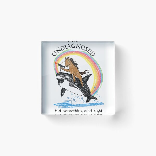 Item preview, Undiagnosed But Something Ain't Right designed and sold by WilfRedokry-21.