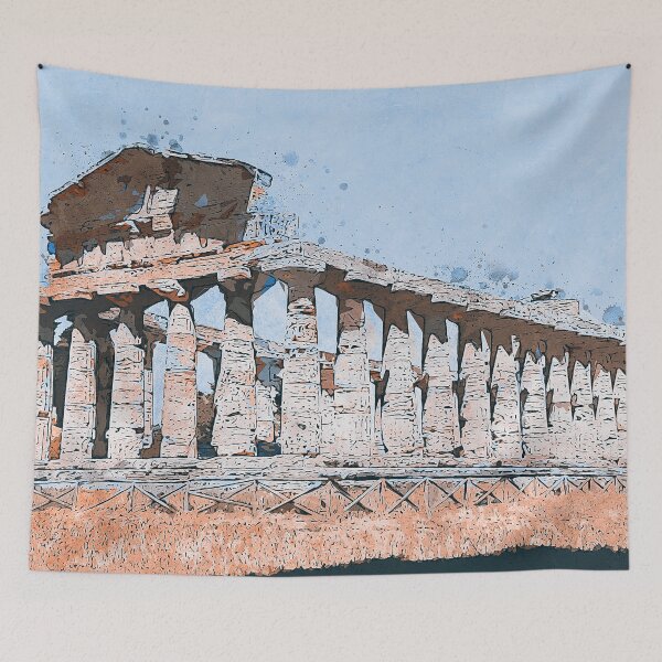 Item preview, Italy, Paestum designed and sold by AM FineArtPrints.