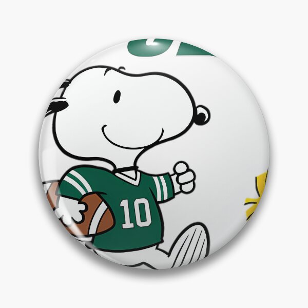 Item preview, Snoopy New York Jets Football  designed and sold by ChaotiCreaters.