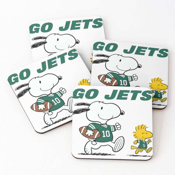Item preview, Snoopy New York Jets Football  designed and sold by ChaotiCreaters.