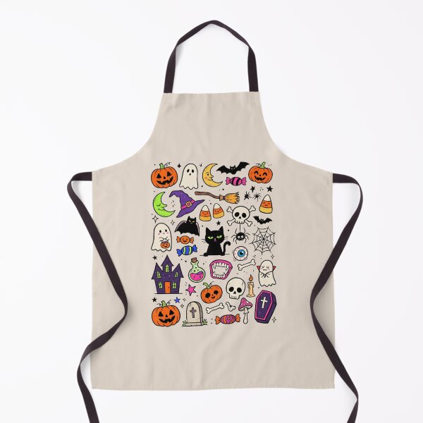 Item preview, Cute Halloween Doodle Pattern designed and sold by dudelinart.