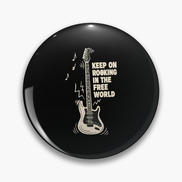 Item preview, Keep On Rocking Free World Guitar  designed and sold by JarvisBalistr.