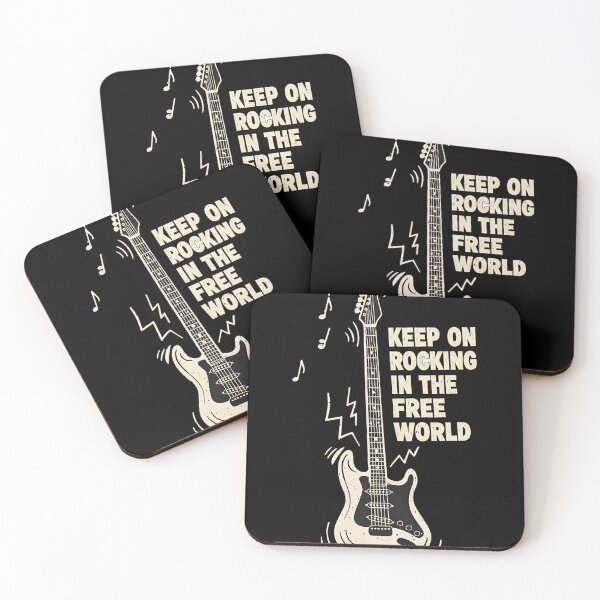 Item preview, Keep On Rocking Free World Guitar  designed and sold by JarvisBalistr.