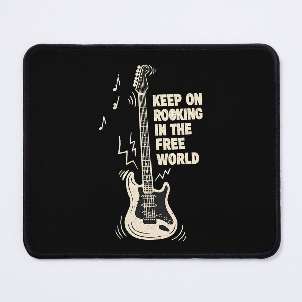 Item preview, Keep On Rocking Free World Guitar  designed and sold by JarvisBalistr.