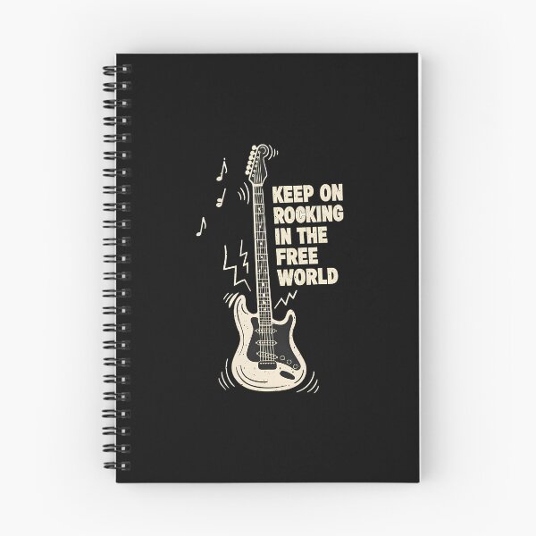 Item preview, Keep On Rocking Free World Guitar  designed and sold by JarvisBalistr.