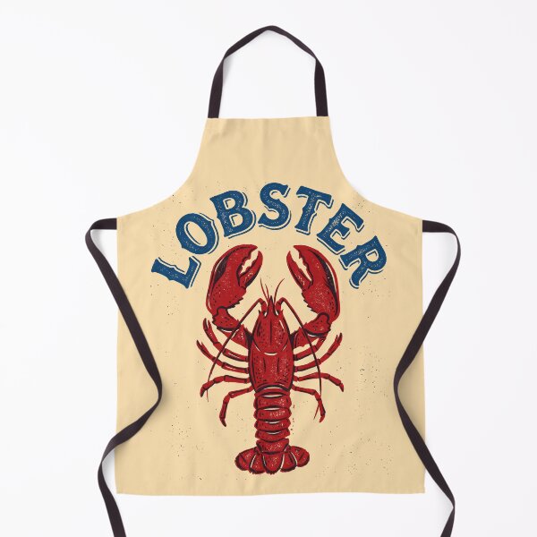 Item preview, Vintage Red Lobster - Retro Nautical Sea Life Art designed and sold by seven things shop.