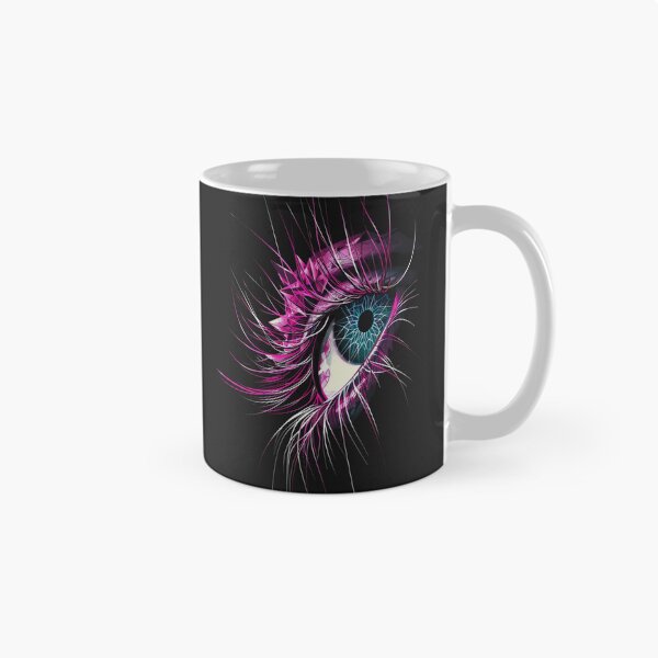 Item preview, An eye with an iris shaped like a blooming, digital flower designed and sold by STATIC SOUL.