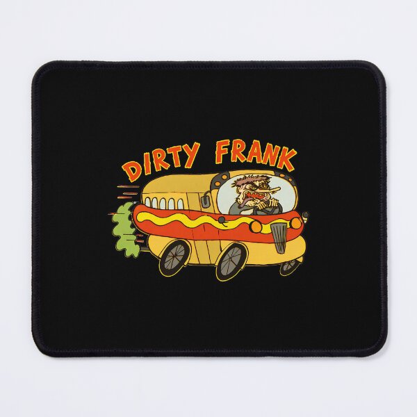 Item preview, Dirty Frank Driving Hot Dog Vehicle Cartoon Art designed and sold by JarvisBalistr.
