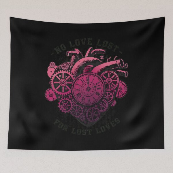 Item preview, Mechanical Heart Clockwork Love Quote Art designed and sold by JarvisBalistr.