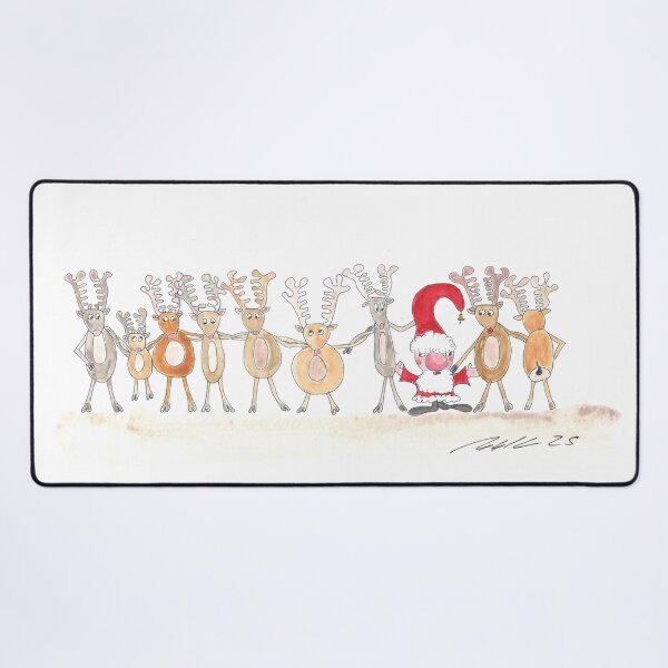 Item preview, Reindeer Chorus Line, Rentier Chorus Line,  designed and sold by Anke‘s Bazaar.