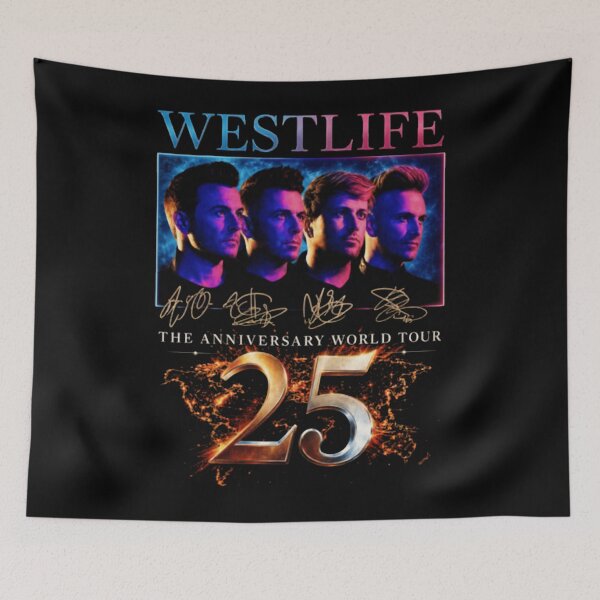 Item preview, Anniversary World Tour 2026 Irish Pop Music, Westlife 2026 designed and sold by SkippieBerto.