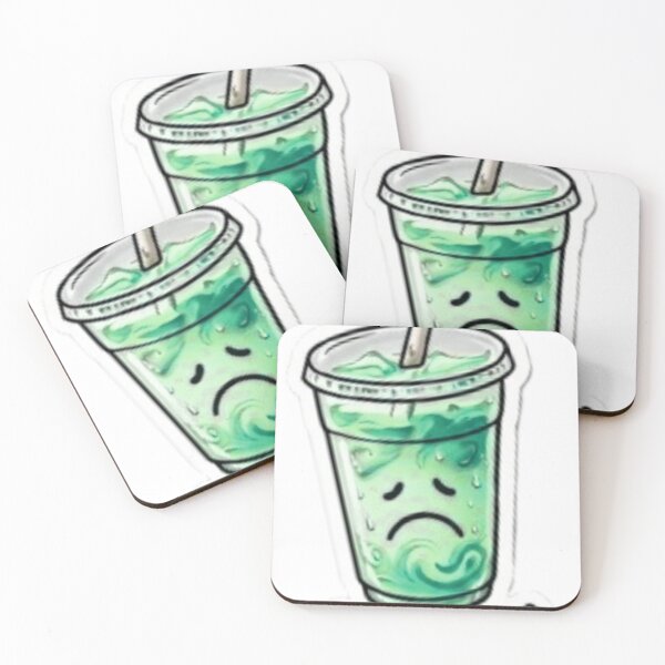 Item preview, Sad Smoothie Sticker designed and sold by UmarCreates.