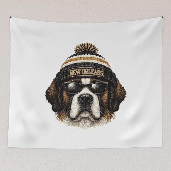 Item preview, Cool Dog Beanie Sunglasses Graphic Tee designed and sold by SitaJhase.
