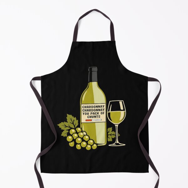 Item preview, Chardonnay You Chunts Vintage Kath Kim Wine Humor designed and sold by AubreeWu.