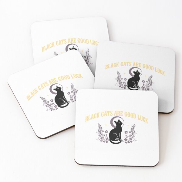 Item preview, Black Cat Good Luck Mystical Crescent Moon Art designed and sold by GiaoCalonas.