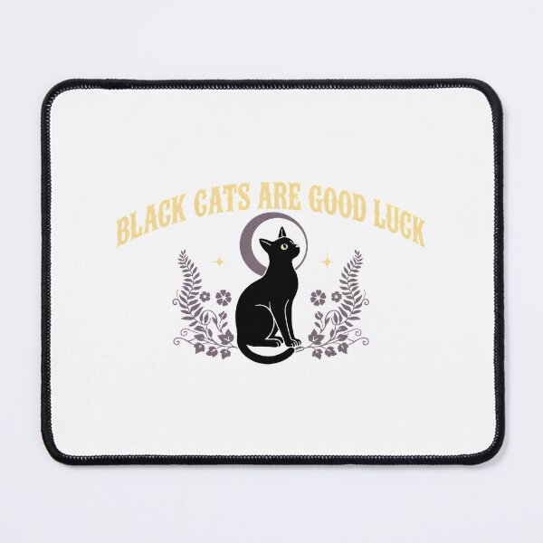 Item preview, Black Cat Good Luck Mystical Crescent Moon Art designed and sold by GiaoCalonas.