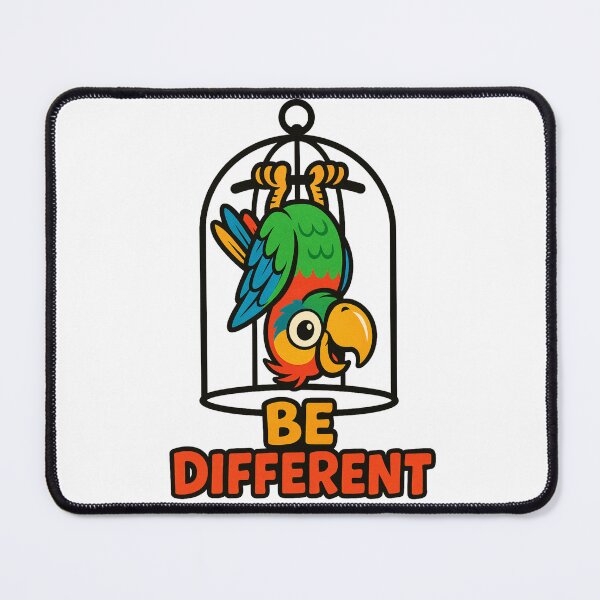 Item preview, Be Different Colorful Parrot Funny Bird Tropical Animal designed and sold by Genius Geek.