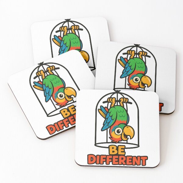 Item preview, Be Different Colorful Parrot Funny Bird Tropical Animal designed and sold by Genius Geek.