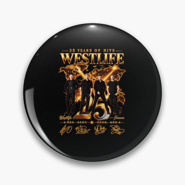 Item preview, World Tour 2026 Classic Pop Concert, 25th Anniversary Westlife 2026 designed and sold by SkippieBerto.