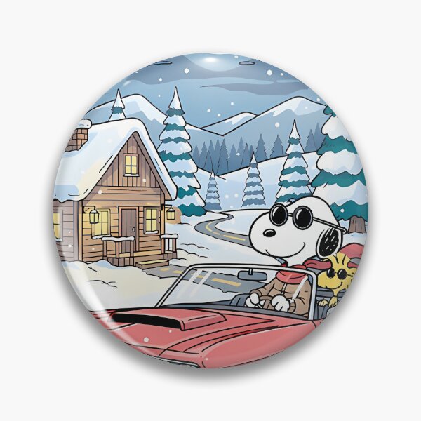 Item preview, Snoopy Night Drive Winter designed and sold by ChaotiCreaters.