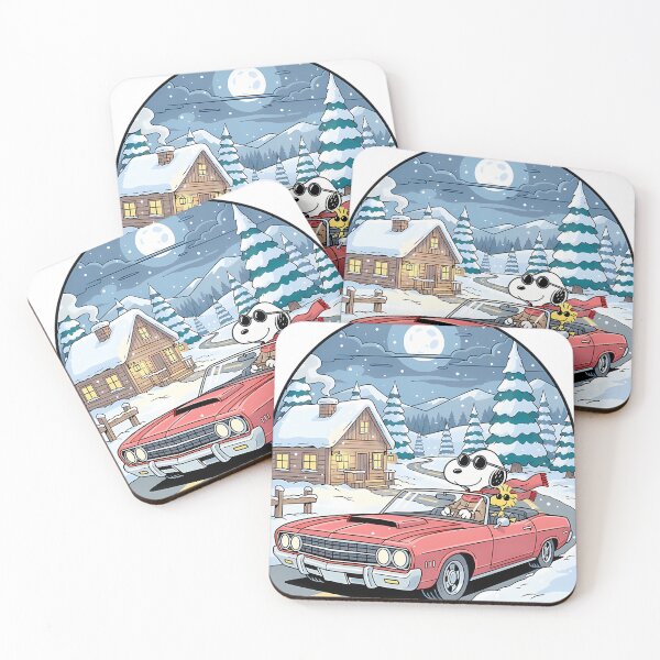 Item preview, Snoopy Night Drive Winter designed and sold by ChaotiCreaters.