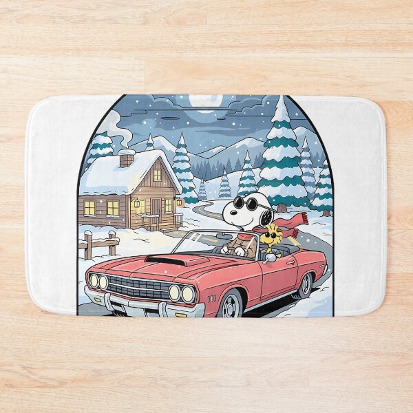 Item preview, Snoopy Night Drive Winter designed and sold by ChaotiCreaters.