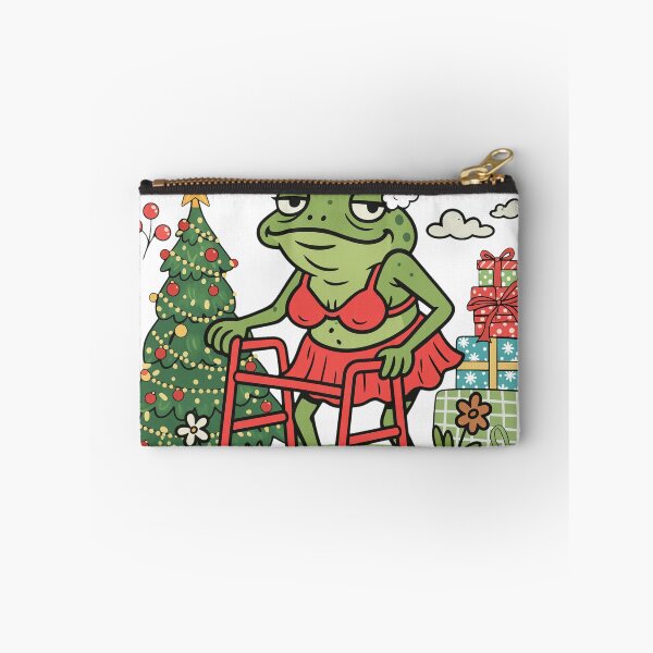 Item preview, Sagging But Still Gagging Christmas Frog designed and sold by ANTHOWILLIA.