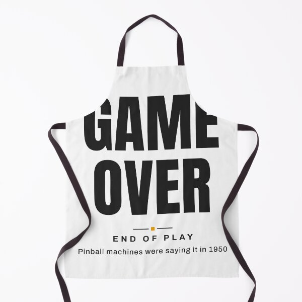 Item preview, Game Over — End of Play | Real Gamer Terminology designed and sold by VestraDesign.