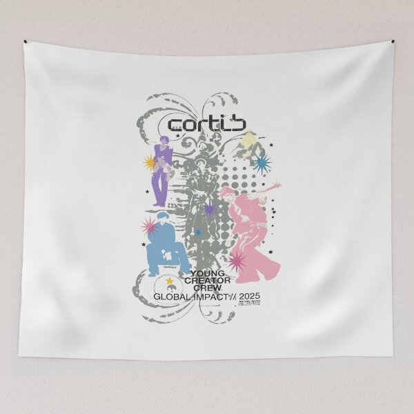 Item preview, Youthful Creative Crew Graphic Tee designed and sold by Aniella1990.