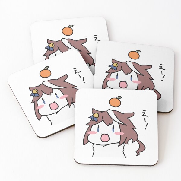 Item preview, Cute Chibi Character Orange Surprise Art designed and sold by HombyJakson.