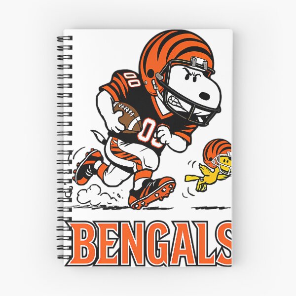 Item preview, Snoopy Woodstock Cincinnati Football designed and sold by ChaotiCreaters.