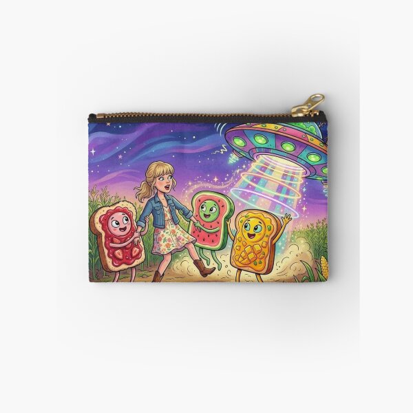 Item preview, Animated Taylor Swift Abducted by Fruit Toast Aliens designed and sold by Uniqueartai.
