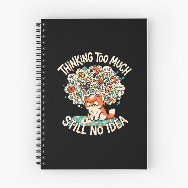 Item preview, Grumpy Cat Overthinking No Idea Art designed and sold by GiaoCalonas.