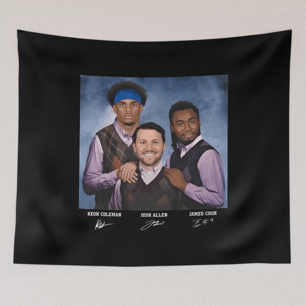 Item preview, Vintage Football Trio Retro Photo  designed and sold by ThomasPri34759.
