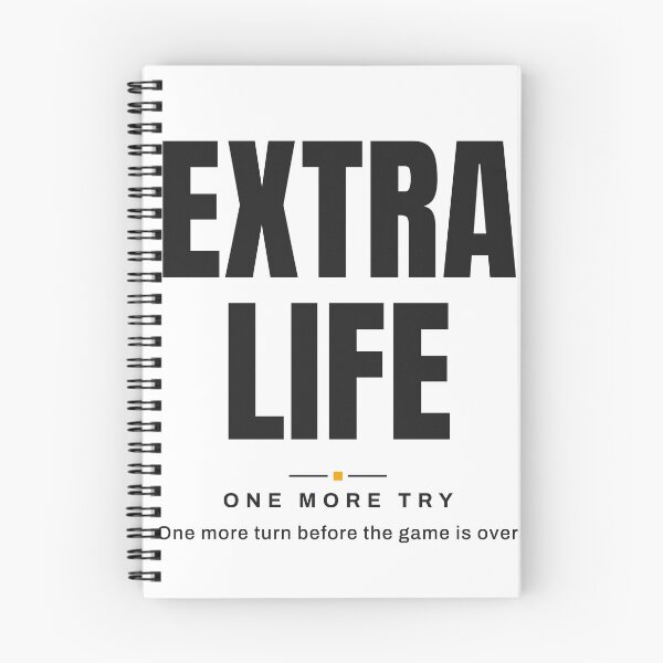 Item preview, Extra Life — One More Try | Real Gamer Terminology designed and sold by VestraDesign.