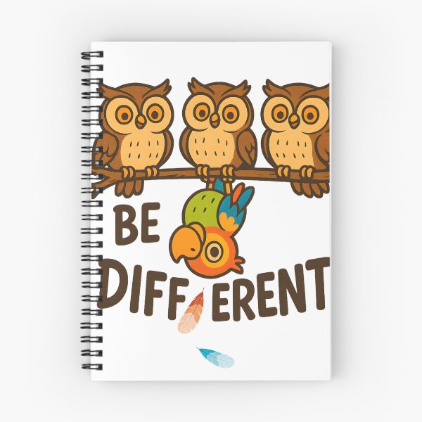 Item preview, Be Different Owls Funny Bird Animal designed and sold by Genius Geek.