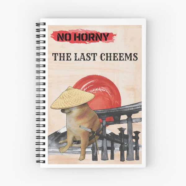 Item preview, No Horny The Last Cheems Samurai Poster Art designed and sold by ANTHOWILLIA.