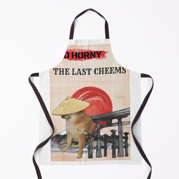 Item preview, No Horny The Last Cheems Samurai Poster Art designed and sold by ANTHOWILLIA.