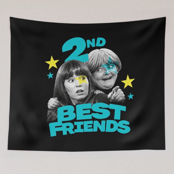 Item preview, Kim Sharon Second Friends Retro Tv Comedy designed and sold by AubreeWu.
