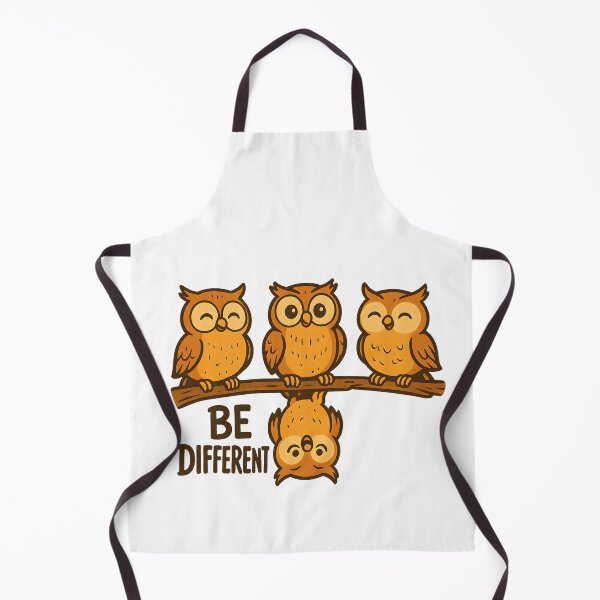 Item preview, Be Different Owls Funny Bird Animal designed and sold by Genius Geek.