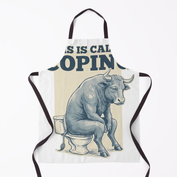 Item preview, This Is Called Coping Bull On Toilet designed and sold by ANTHOWILLIA.